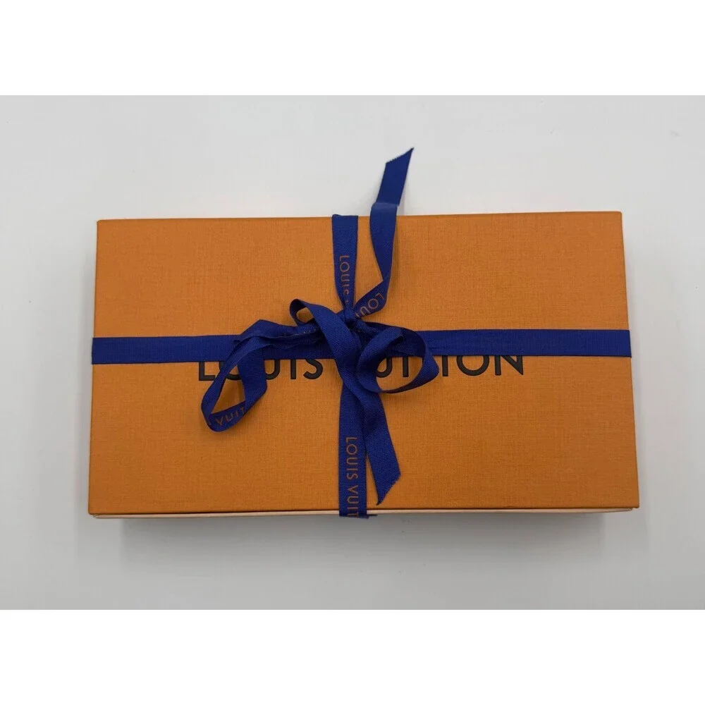 Louis Vuitton Monogram Zippy Organizer Wallet Women's Blue Ostrich Leather - Picture 2 of 15